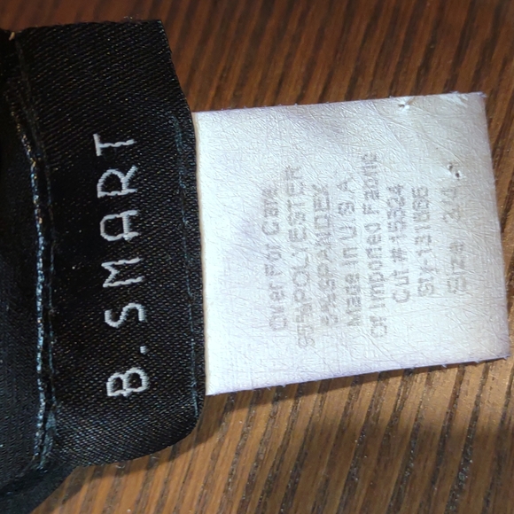 Black Formal Cocktail Dress by B. Smart. Size 3/4 - Picture 6 of 6